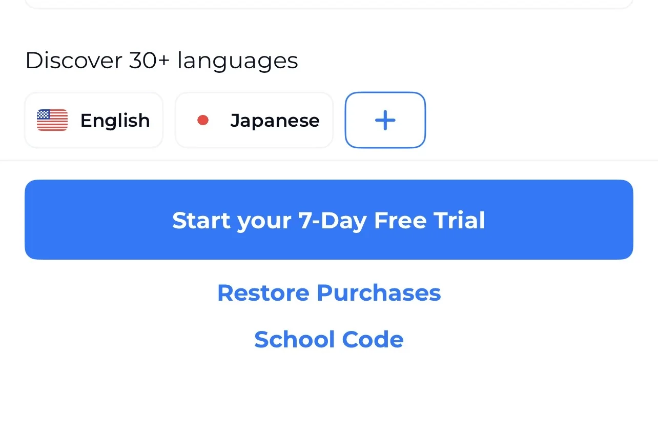 Playli paywall with School Code
